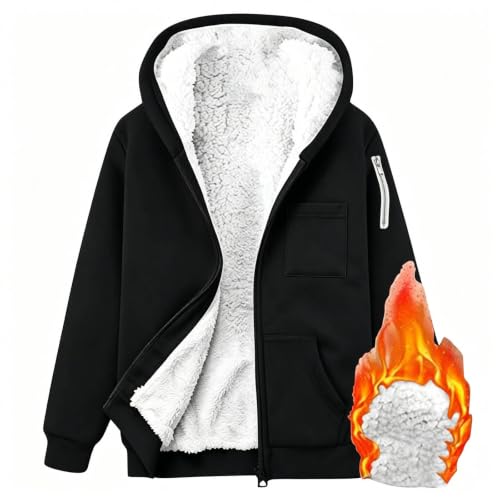 Cethrio Checkered Sherpa Jacket Sherpa Lined Jacket Women Winter Oversized Fleece Jackets with Zip Pockets Fall Womens Clothes 2026 Chaquetas Para Mujer Vacation Capsule Wardrobe - image 5