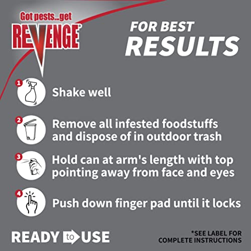 Bonide 4613 Fogger, Revenge Total Release, Pack Of 3 6 Oz Ready-To-Use Cans, Long Lasting Formula Kills Fleas thumb #3