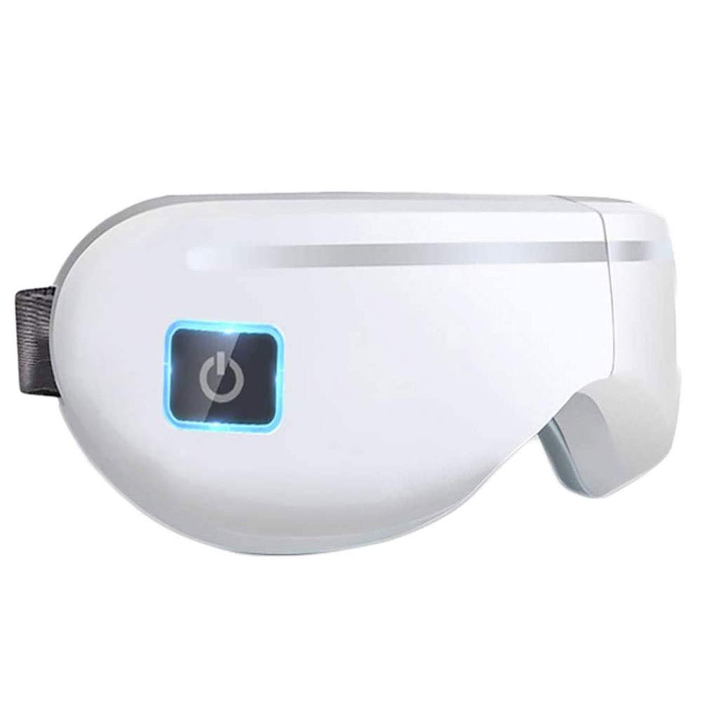 Masajeador de Ojos 3D con Calor, compresión, Música inalámbrica Plegable Terapia de Ojos Recargable para aliviar cepa de Ojos Círculos Oscuros Bolsas de Ojo Ojo seco Mejorar el sueño