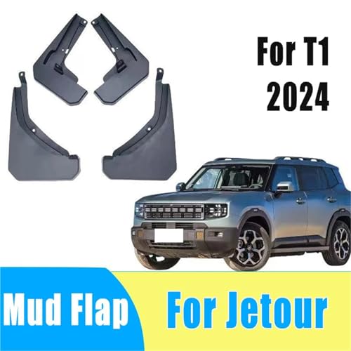Protector de cejas de rueda para Jetour T1 2024: guardabarros impermeable contra salpicaduras 2