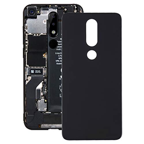 Coque Nokia 5.1 Plus X5 Réparer Arrière Cassé Cache Noir