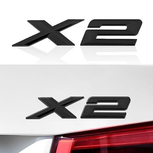 Autocollant Emblème Xdrive 20D Noir Pour BMW - Badge Coffre Remplacement X Drive - Sticker Déco