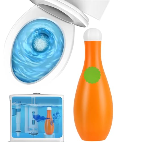 Toilet Cleaner Liquid, Toilet Fresheners Cleaning Products, Deep Cleaning without Scrubbing, Limescale Remover Bowling, Cistern Fresheners Deodorizing and Descaling for Homes (1)