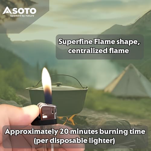 Encendedor Recargable de Bolsillo SOTO Para Camping miniatura 3