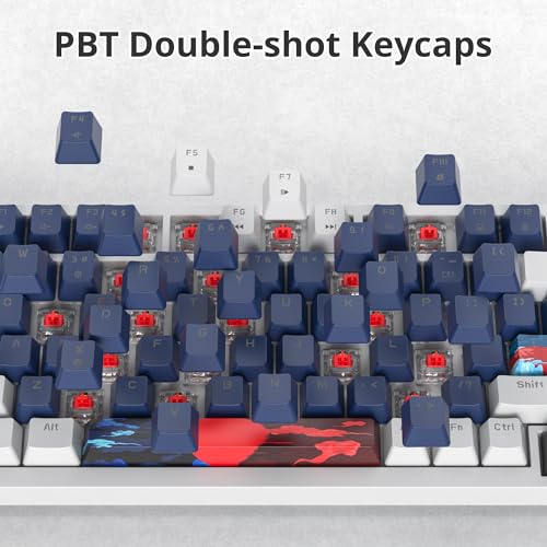 Clavier de jeu mécanique 82 touches RVB pour ordinateur portable - 7