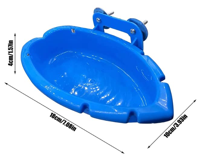 2 Bagnetti Per Uccelli Piccoli - Vasca Per Pappagallini E Canarini - Foto 9