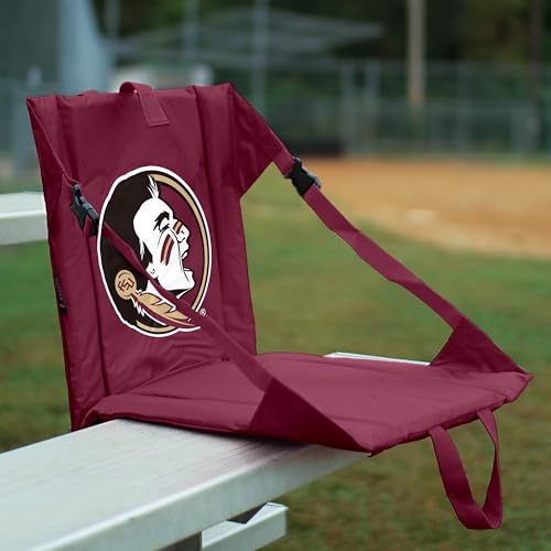 Image of Logo Brands Officially Licensed NCAA Unisex Stadium Seat, One Size, Team Color