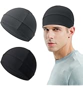 3Pcs Skull Caps Soft Lightweight Beanie Hats Moisture Wicking Stretchy - View #4