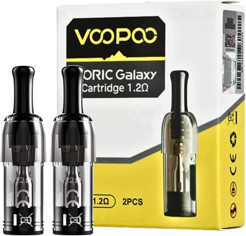 Pack de 2 Pods + résistance Doric Galaxy Voopoo 1.2 ohm