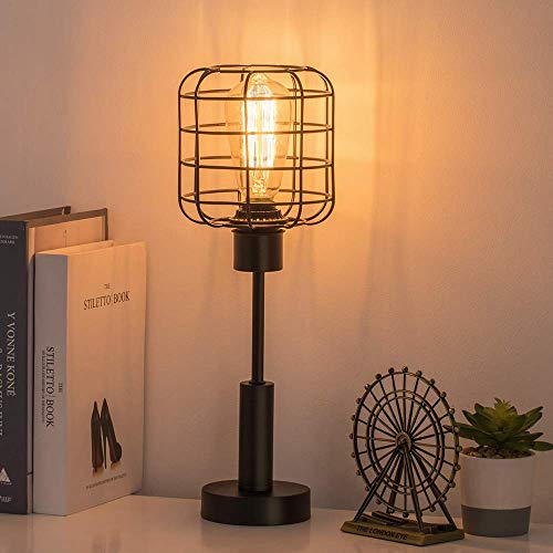Haitral 2 Pack Industrial Table Lamps (Bundled Goods) #TOP5