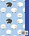 Wide Ruled Sheep Notebook Composition Book: Cute Novelty Gift for Girls Teens & Kids. 8