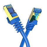 CAT8 Ethernet Cable 3FT 1 Pack Veetop 40Gbps 2000Mhz High Speed Gigabit SFTP LAN Network Internet Cables with RJ45 Gold Plated Connector for Router, Modem, Gaming, Xbox