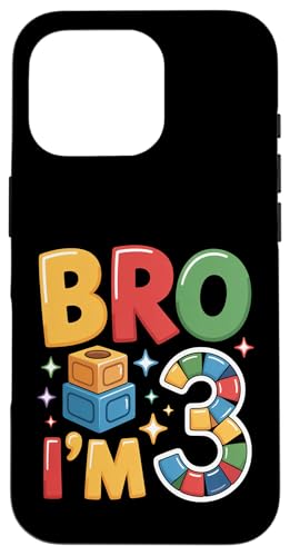Birthday Boy Bro I'm 3 ςݖ ubN ubN X}zP[X iPhone 16 Pro p
