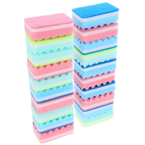 Esponjas de limpieza multifunción GARVALON en colores aleatorios para tu cocina 2