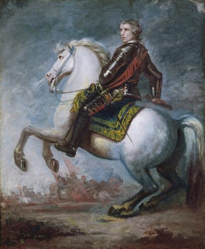 Tableau Sir Jeffrey Amherst Joshua Reynolds Toile Salon Chic Affiche Impression Grand Format