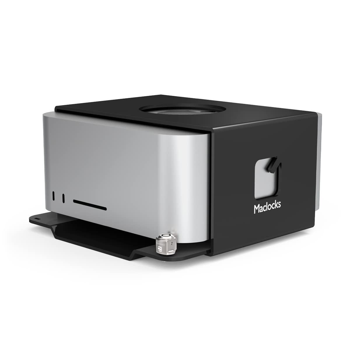 Compulocks Mac Studio Security Mount PC-Montagekit auf Counter montierbar geeignet für Wandmontage Apple Anfang 2022 Mitte Schwarz