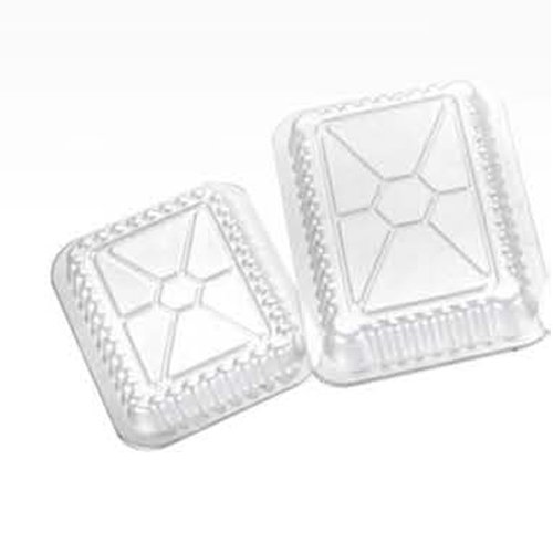 MarketPro OPS Plastic Oblong Dome Lid For 1.5 lb. Container, 7