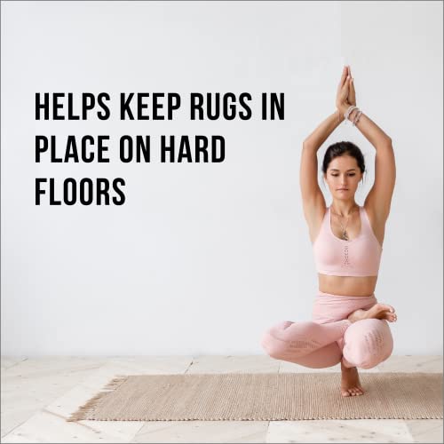 Grip-It Ultra Stop Low-Profile Non-Slip Rug Pad For Area Rugs And Runner Rugs, Rug Gripper For Hardwood Floors 5 X 7 Ft #TOP1