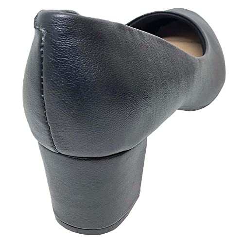 Sapato Beira Rio Salto Baixo Feminino, Preto, 34