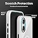 FLOLAB Surtect Tri-Fusion Magnetic for iPhone 17 Case Protective Slim Design Magsafe Compatible Military Grade - White Clear
