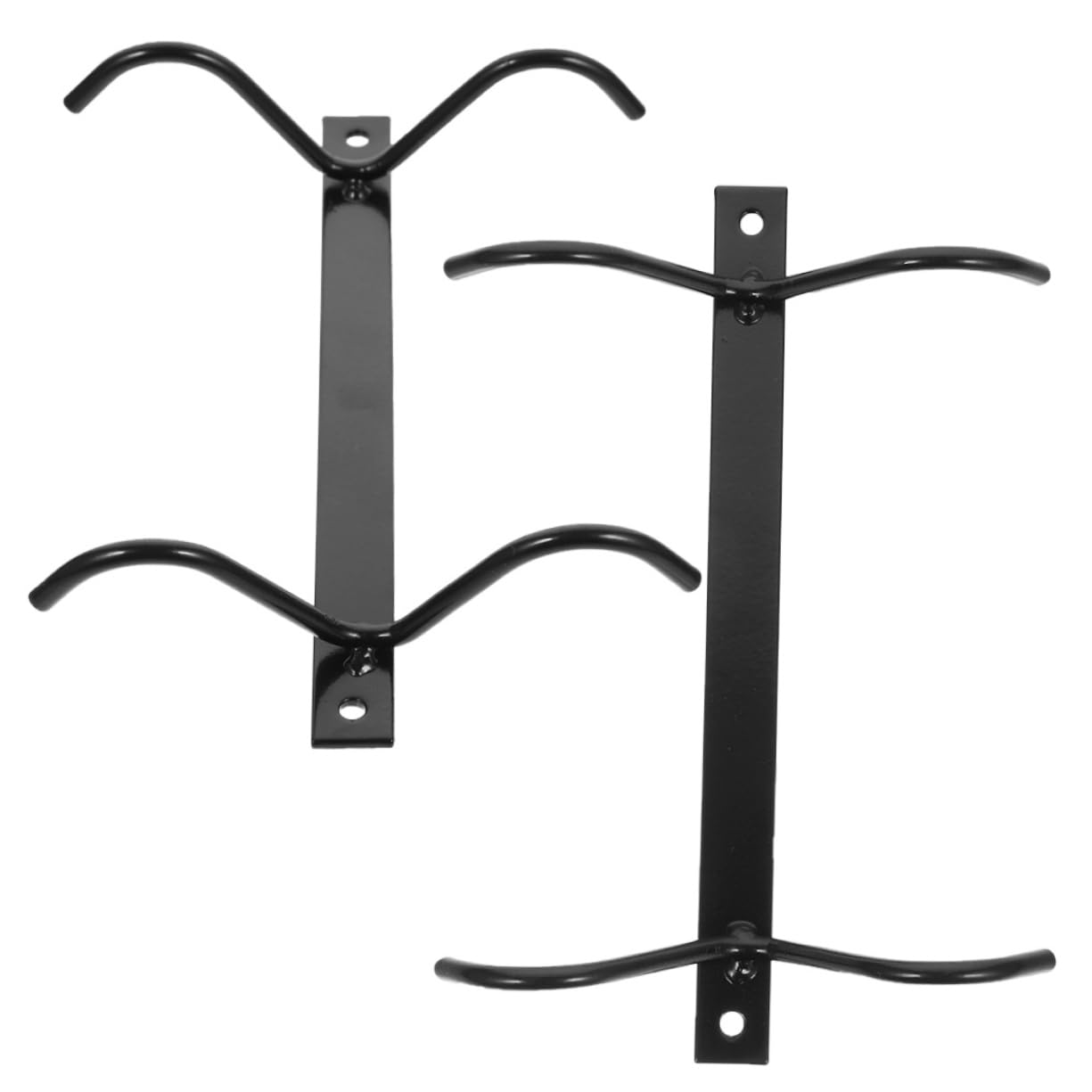 ABOOFAN 5 Set Allacciare Staffa Per Tazze Sotto L'armadio Supporto Per Scola Tazze Accessorio Da Cucina Portabicchieri Per Uso Domestico Porta Tazze Black Ferro Da Stiro 2 Pezzi * 5