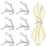 6 Piezas Servilleteros Individuales, Acción De Gracias Y Fiestas