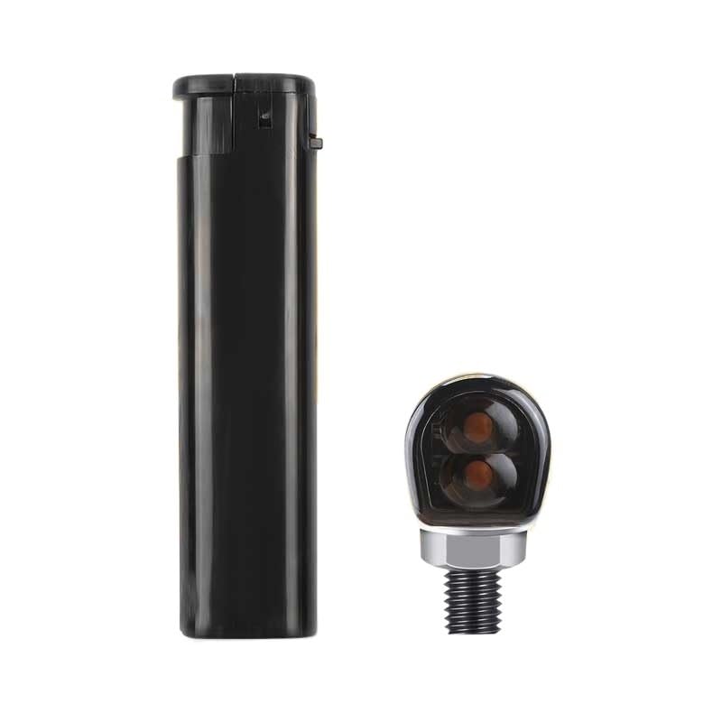 Clignotants LED moto 8mm intermitentes ambre 12V signalisation