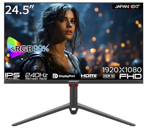 JAPANNEXT 24.5型IPS フルHD360Hz対応ゲーミングモニター Amazon.co.jp: JAPANNEXT 24.5インチ ゲーミングモニター 360Hz