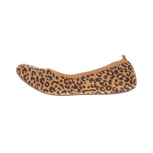 PUMA PUMA Womens Iliana Leopard Ballerina Flats Casual - Brown - Size 9 M