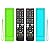 (2+2 Packs) Replacement Remote Control No Setup Fit Samsung TV Remote with Anti-Lost Soft Protective Silicone Cover Case Green & Blue Compatible with Samsung LCD LED HDTV 3D Smart TVs Models