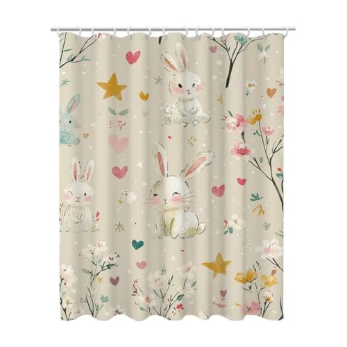 Eviter les moisissures avec le rideau de douche polyester lavable 180x180 cm lesté