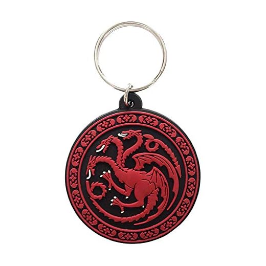 Pyramid International Game Of Thrones - Llavero Targaryen, Multicolor