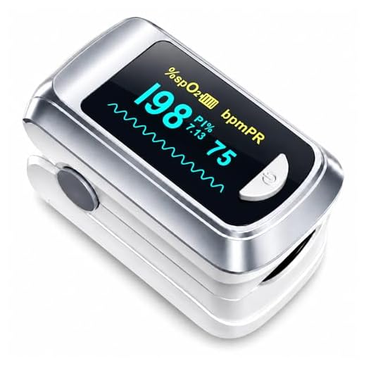 Fingertip Pulse Oximeter Oxygen Saturation Monitor