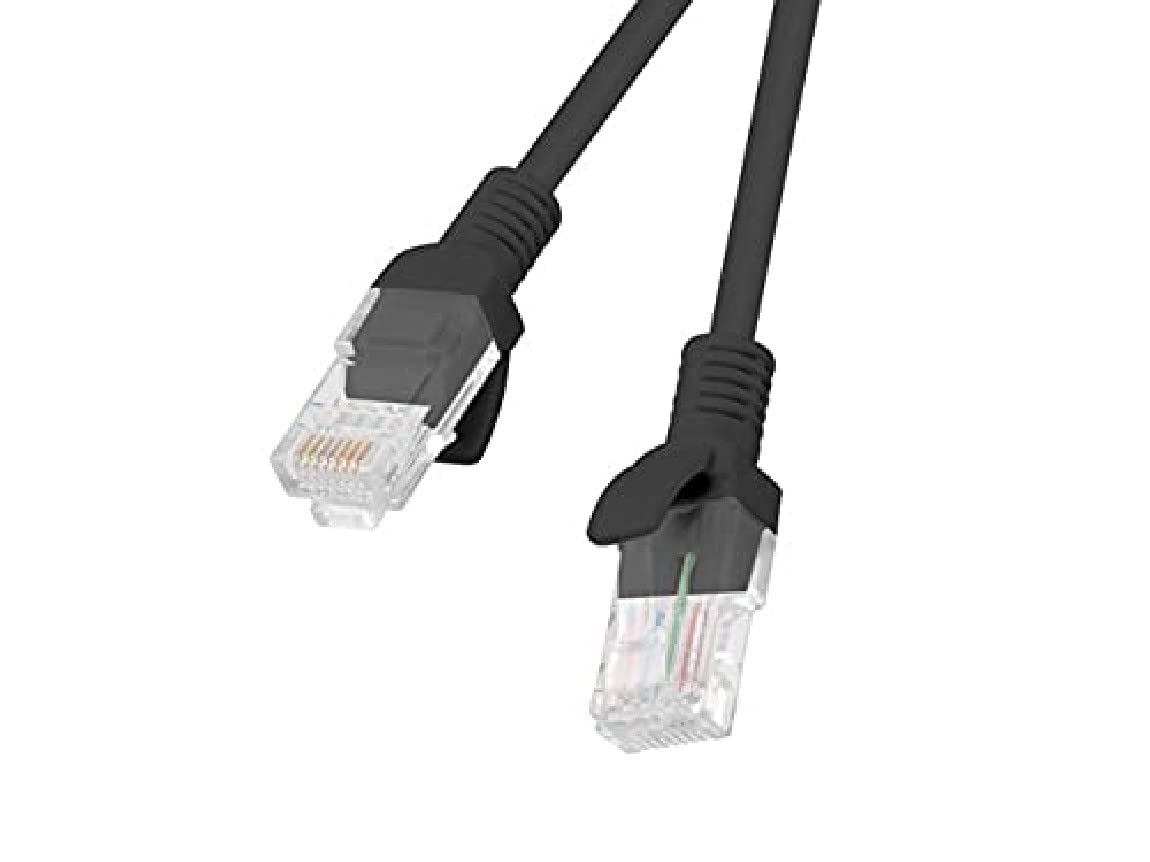 Patch Cable Patchcord U/UTP Cat.5e 10m Black PCU5-10CC-1000-BK