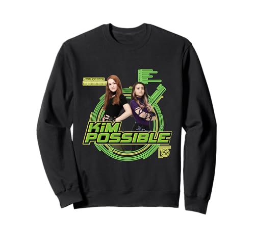 Sweatshirt Disney Kim Possible filles avec imprimé graphique résistant