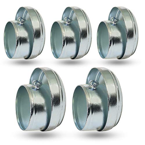 Image of Midline Valve S1505-5 Oil Tank Vent Cap 1-1 /4 in. Zinc Plated Galvanized Steel (5 Pack)