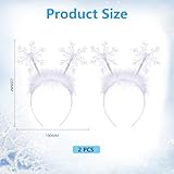 Zoom IMG-2 sprinlot cerchietto fiocco di neve Zoom IMG-2 sprinlot cerchietto fiocco di neve