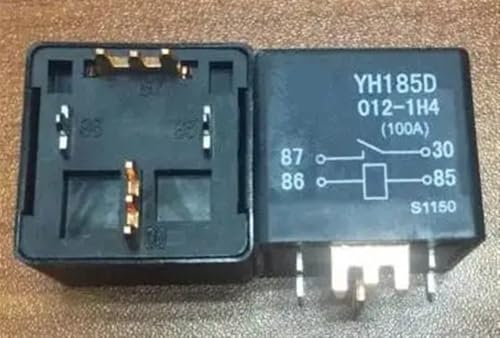 Relais 12V 100A YH185D commutateur 4 broches automobile composant électronique puissance V7-1A-P