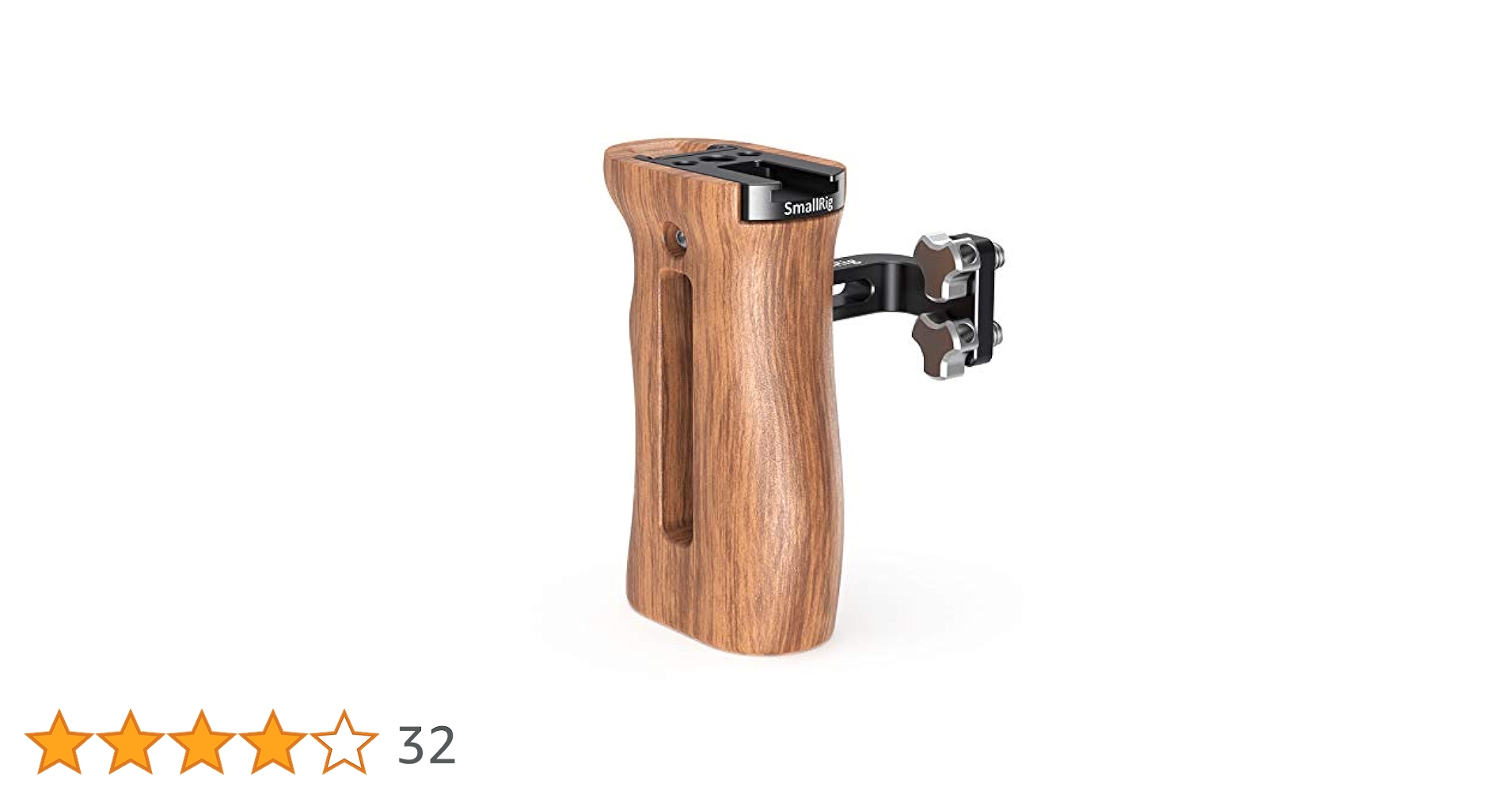 Amazon | SMALLRIG 木製ハンドルグリップ ウッドグリップ 左右