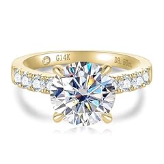 Yellow Gold 3.5ct Round