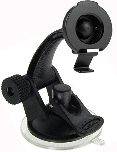 Car Windshield Suction Mount Dual Clip Holder For Garmin Nuvi 65 66 LM