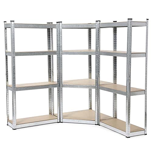 Euro Vanadium Estantería De Esquina Para Cargas Pesadas 4 Niveles De Estantes Euro Vanadium Estantería De Esquina Para Cargas Pesadas 4 Niveles De Estantes