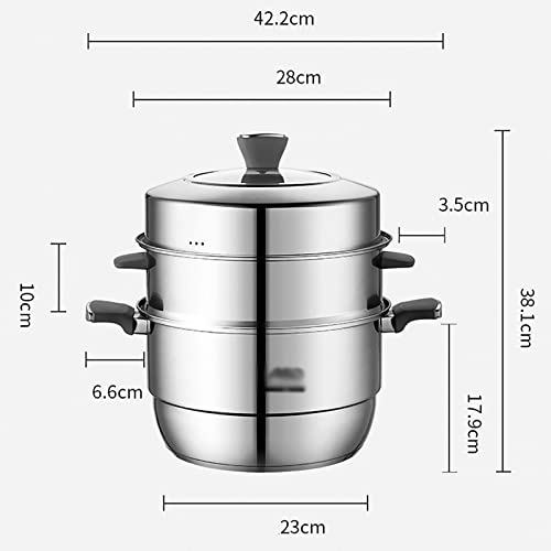 Marmite à vapeur en acier composite pour une cuisine saine de qualité - 3