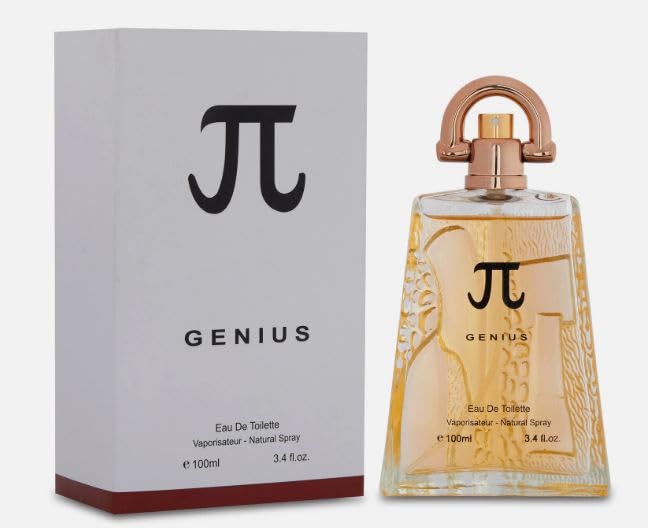 Genius for Men Eau De Parfum  Fragancia de alta gama con una combinación de mandarina, romero, galbano y aguja de pino  Fragancia que te hará notar