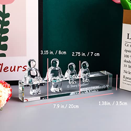 Crystal-15th-Anniversary-Wedding-Gifts-for-Her15-Years-for-Him-Husband-15-Years-Together-We-Made-A-Family-Glass-Ornament-2-Children