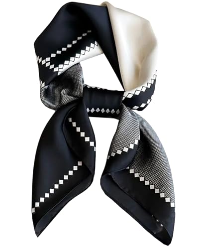 Neck Scarf For Womens Silky Head Scarves Hair Bandanas Square