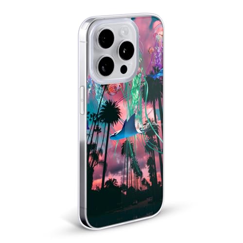 Funda de gel suave iPhone 13 Pro Dave Loblaw medusas silicona 2