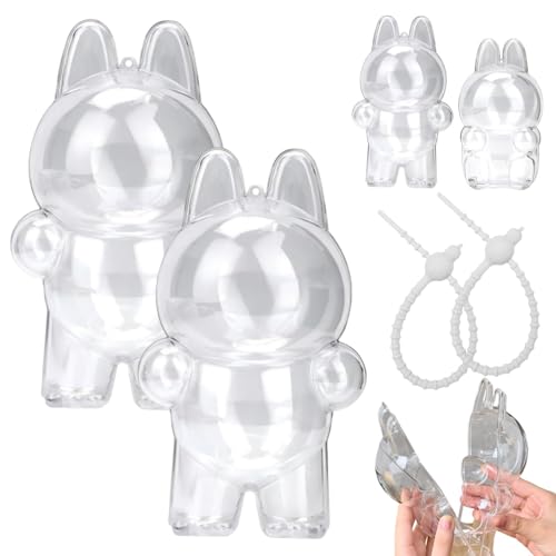 Amazon.co.jp: ぬいぐるみ 保護ケース ラブブ ケース 人形用 クリア