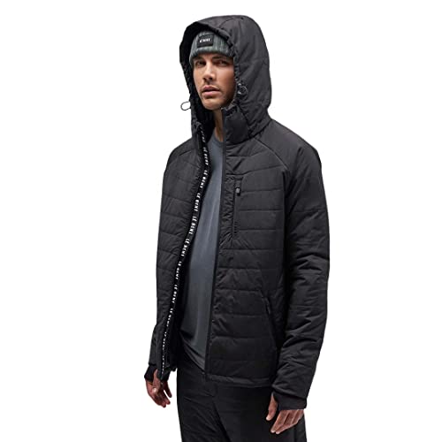 Lé Bent Men's Pramecou Wool Insulated Hooded Jacket2