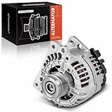 A-Premium Alternator Compatible with Volkswagen Passat 2004-2005 2.0L, 12V 90A 5-Groove Clutch